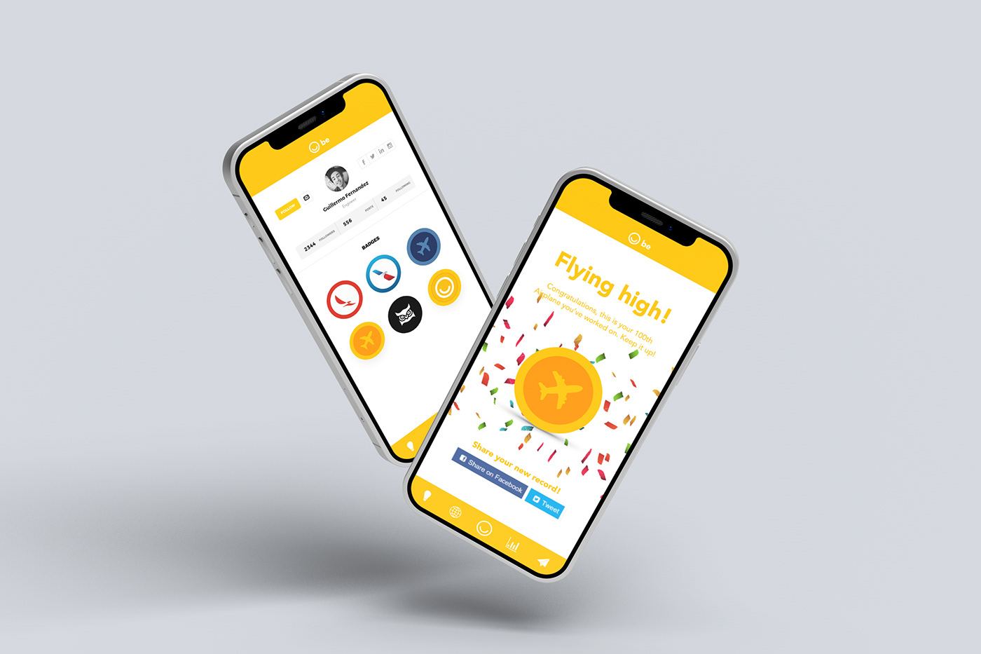 An internal app to help Human Resources engage with 10k+ employees in the US, México and El Salvador.