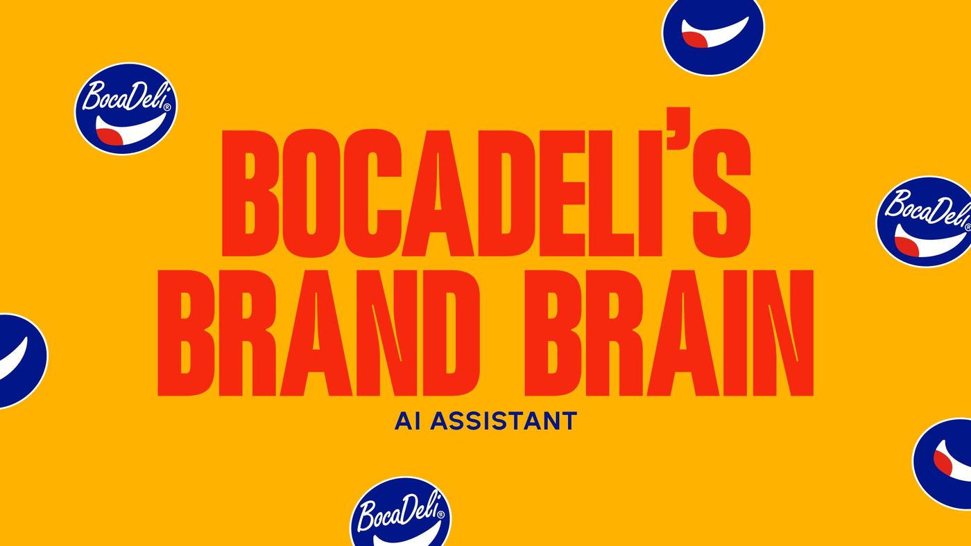 An AI assistant trained on the brand, not a generic one.