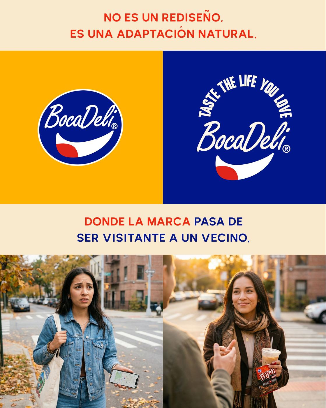 How should Bocadeli® define its voice for the U.S. market?
