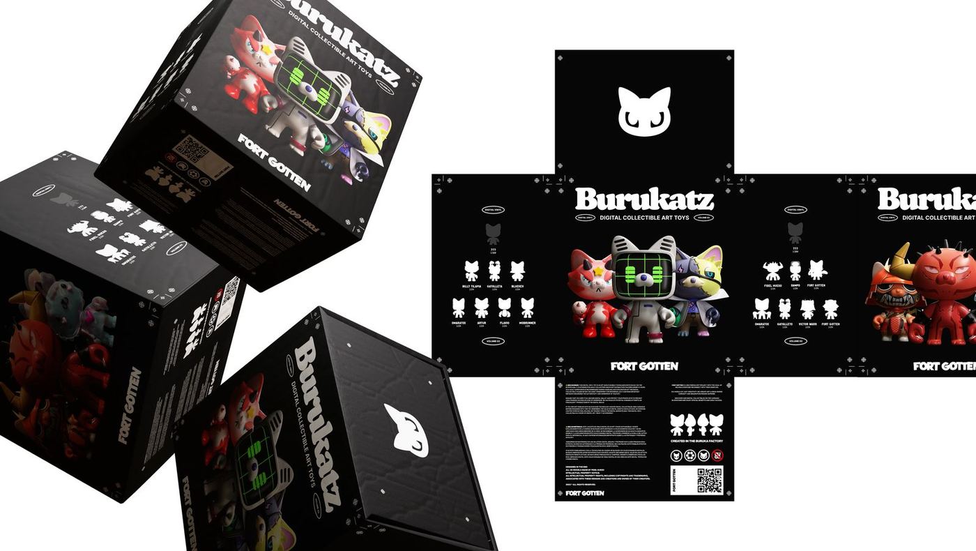 Burukatz boxes and the flat box dieline