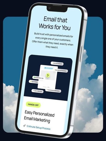 Type choices balance professionalism with approachability.