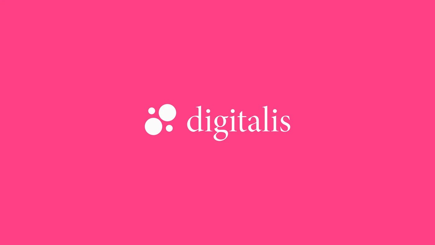 Digitalis logo on Petal Pink