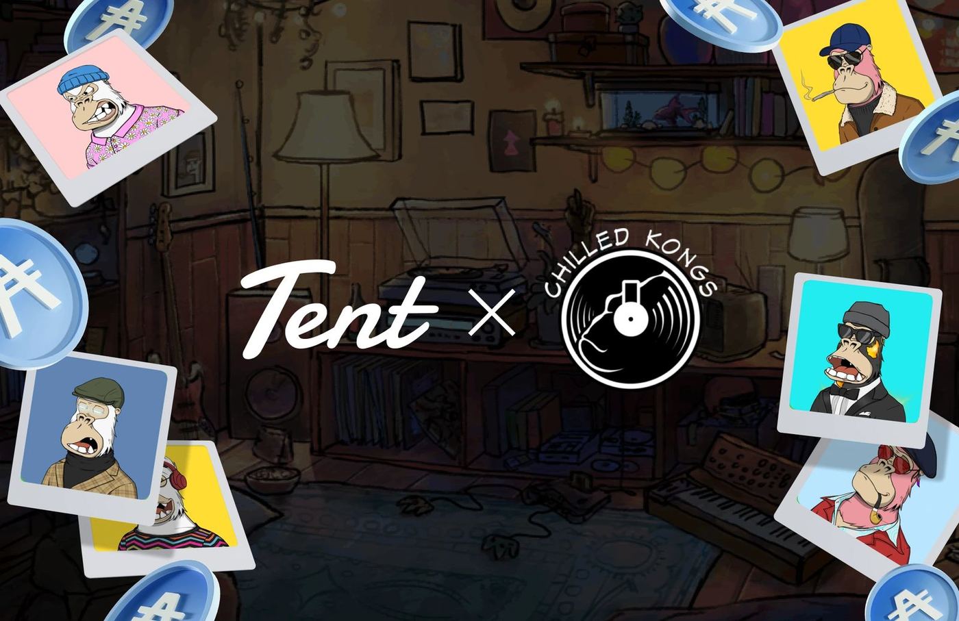 Tent × Chilled Kongs key visual